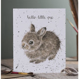 Baby Card Little Leveret Hare