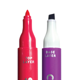 Ooly Color Layers Double Ended Layering Markers - Set of 8