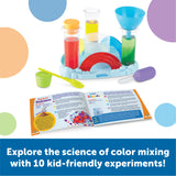 Learning Resources 2894 Rainbow Reactions Preschool Science Lab