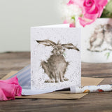 Gift Enclosure Card - Hare-Brained Hare
