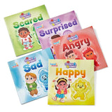 hand2mind - Feelings Family™ Book Set - Happy, Sad, Angry, Scared, and Surprised
