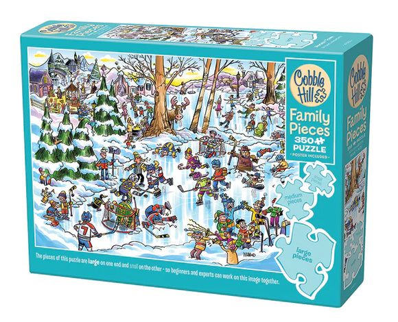 Cobble Hill 350pc Family Puzzle 47032 Hockey Town