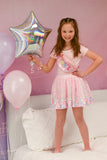 Great Pretenders 44225 Neon Pink Party Fun Sequins Skirt