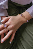 Great Pretenders 91809 Boutique Chic Amethyst Love Bracelet