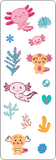 Axolotls Sticker Set