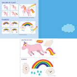 Sticker & Draw - Unicorns & Friends