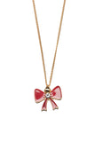 Great Pretenders 86155 Holiday Bow Necklace