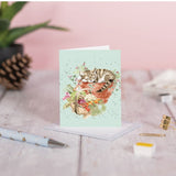 Gift Enclosure Card - 'Purrrfect Day' Cat