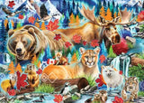 Ravensburger 1000pc Puzzle 12001448 Canadian Collection: Wild Canada