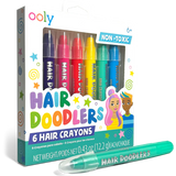 Ooly Hair Doodlers Hair Crayons 6pc