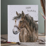 Birthday Card Horse "Birthday Spirit"