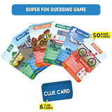 Skillmatics Guess in 10: Things That Go! Card Game