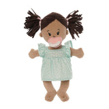 Manhattan Baby Love Stella Doll Beige with Brown Pigtails