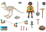Playmobil 71527 Dinos Archaeological Dig with Dinosaur Skeleton