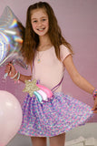 Great Pretenders 40745 Purple Party Sequins Skirt