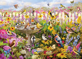 Cobble Hill 1000pc Puzzle 40335 Backyard Bird Bath