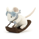 Jellycat Merry Mouse Sleighing 7"
