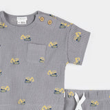 Petit Lem 2pc Short set Diggers Print