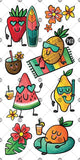 Pico Tattoos -  Fruit at the Beach 345