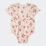 Petit Lem Romper Strawberry Print