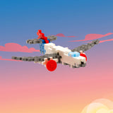 Plus-Plus - Tube Airplane - 70 Pieces