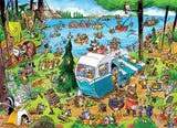 Cobble Hill 1000pc Puzzle 44512 DoodleTown: Call of the Wild