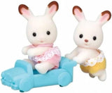 Calico Critters 2099 Chocolate Rabbit Twins