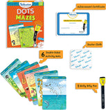 Skillmatics Write and Wipe Activity Mats Dots & Mazes