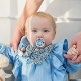 BIBS x LIBERTY Pacifier Clip - Eloise Blush