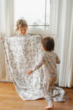Loulou Lollipop Muslin Quilt Blanket - English Garden