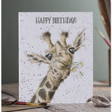 Birthday Card Giraffe