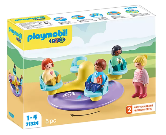 Playmobil 123, 71324 Number-Merry-Go-Round