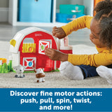 Learning Resources 7745 Peekaboo Learning Barn Playset