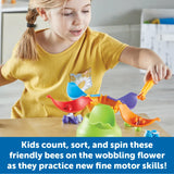 Learning Resources 3607 Blooming Balance Bees Fine Motor Sorting Set