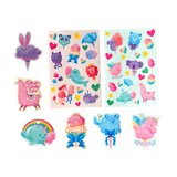 Ooly Stickiville Fluffy Cotton Candy Scented Stickers