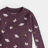 Petit Lem 2pc Pajamas Butterflies Print on Huckleberry, Kids'