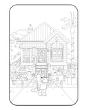 Bluey: Hooray, It's Halloween!: A Coloring Book