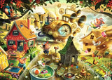 Ravensburger 1000pc Puzzle 12001004 Look Out Little Pigs!