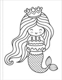Mermaids Coloring Book!