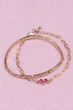 Great Pretenders 91801 Boutique Chic Linked with Love Bracelet