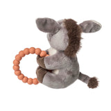 Mary Meyer Teether Rattle Dusty Donkey 6"