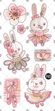 Pico Tattoos - Ballerina Bunnies 400