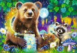 Ravensburger 2x24pc Puzzle 12004160 Lovable Woodland Friends