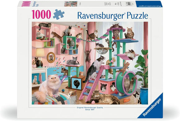 Ravensburger 1000pc Puzzle 12000875 Cat Tree Heaven