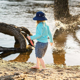 Jan & Jul UV Swim Shorts Shark KIDS'