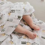 Perlimpinpin  Cotton Muslin Swaddle Trains