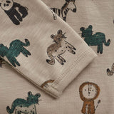 MinyMo FINAL SALE Bodysuit LS African Animals