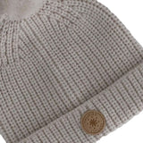 Calikids W2519 Baby Pompom Knit Winter Hat NEWBORN Moonbeam