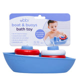 Ubbi Boat & Buoys Bath Toys