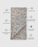Loulou Lollipop Muslin Swaddle - English Garden